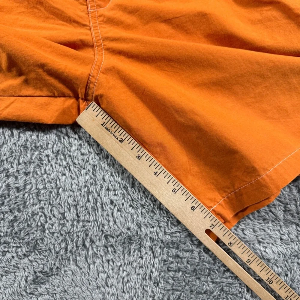 Polo Sport Ralph Lauren Board Shorts Mens 40 Orange Vintage 27 Graphic Cargo